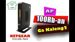 AP Murah Kualitas WAHHHH | Review dan Unboxing AP NETGEAR CG3100d-2BPAUS