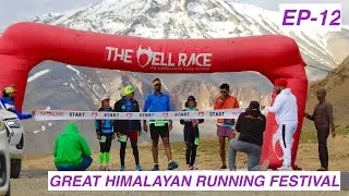 GREAT HIMALAYAN RUNNING FESTIVAL || PAANG VILLAGE || MANALI TO LEH 480 KM ULTRAMARATHON RACE