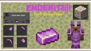 Mod Showcase | ENDERITE GEAR! (Higher Tier Gear & More) | Minecraft 1.20+