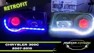 Retrofit faros  Chrysler 300C Lupa LED