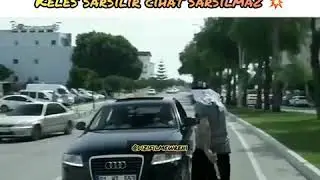 Sıfırbir | Cihat Sarsılmaz Arabayı Silahla Tarama Sahnesi  |