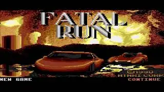 Fatal Run - Atari 7800 Game Play