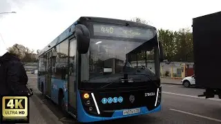 440 маршрут автобуса. 13.08.2021 год. Москва.