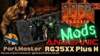 Anbernic RG35XX PlusH Doom 3 Classic Mod