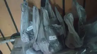 произошёл забой кроликов на продажу на мясо.