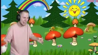 Тик так и грибы/весёллые грибочки выстроялись в ряд