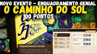NOVO EVENTO - ENQUADRAMENTO GENIAL - O CAMINHO DO SOL - GENSHIN IMPACT