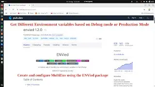 Access production and debug environment variables in Flutter using ENVied package MultiEnv 