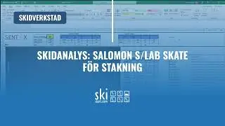 Skidanalys: Salomon S/LAB Skate för stakning