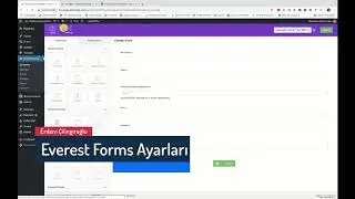 Wordpress İle Kurumsal WebSitesi Yapımı #14: Everest Forms ile İletişim Formu Yapımı