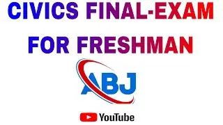 CIVIVS FINAL EXAM SOLUTION FOR ALL UNIVERSITY FRESHMAN STUDENTS 