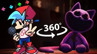 CatNap Recall vs Friday Night Funkin 360° VR | Poppy Playtime Chapter 3