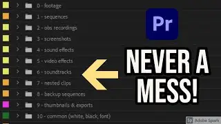 How I use TEMPLATE Project in Premiere Pro to Increase my PRODUCTIVITY 10x!