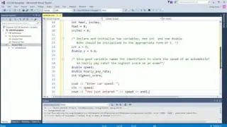 Declare and Initialize Variables