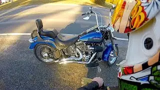 I thought Harleys were SLOW -  pt.2  #becauseharleydavidso