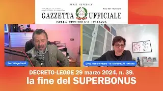 Superbonus mossa a sorpresa del GOVERNO e gravi conseguenze per i lavori programmati