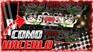🔥😎HOW TO MAKE A CHRISTMAS BANNER FOR YOUR YOUTUBE CHANNEL [2020 ~ 2021] //*BANNER FOR MY CHANNEL* 😎🔥