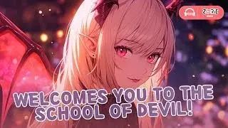 ASMR - Welcomes You To The School of Devil! | RP - F4M | Mean girl X Nerd human, Trying to be nice