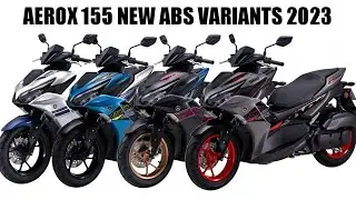 2023 Yamaha AEROX 155 or NVX 155 New ABS Versions Colorway