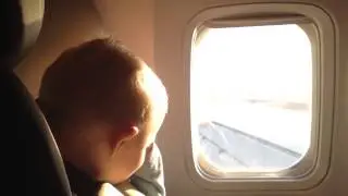Ashton's flying adventure!