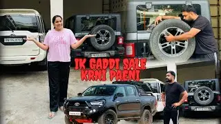 New Gaddi Kyu Laeni | Dil Te Pathar Rakh Ke ik Gaddi Sale krni🥲Thar or Scorpio | Pinder Pawan