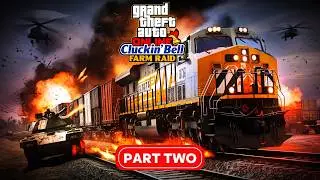 I FINALLY Drove a Train in GTA Online | Cluckin' Bell Solo Part 2|