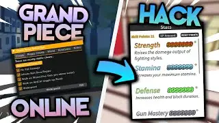 BEST 2021 Grand Piece Online Script GUI [UNDETECTABLE] Auto Farm, Devil Fruits, MAX STATS & More!