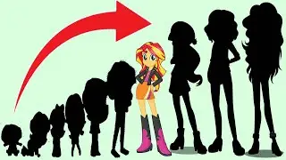 Equestria Girls Sunset Shimmer Growing Up