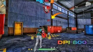 Free Fire Highlights ⚙️ HUD + DPI 😱 100% Free Fire Headshot 🔥OVERCONFIDENCE😈