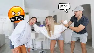 FIGHTING WITH MY TWIN in front of my HUSBAND PRANK!!