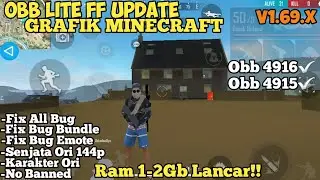 OBB LITE FF|| GRAFIK MINECRAFT FREE FIRE || OBB LITE TERBARU  ALL DEVICE UPDATE SETELAH MAINTANCE