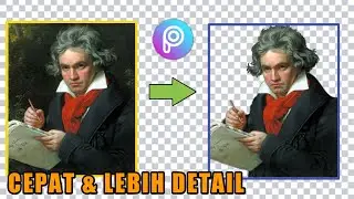 Cara Menghapus Background di PicsArt Terbaru - Cepat dan detail | PicsArt Editing Tutorial