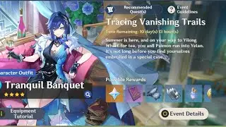 Tracing Vanishing Trails Genshin 5.8 Event part 1 and 2 