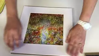 How to frame a fused glass art work - fused glass projects, ideas and techniques