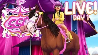 SSOCON 2023 *DAY ONE* 🔴 MEET UP, Q&A, GAMES AND COMPETITIONS! | Star Stable