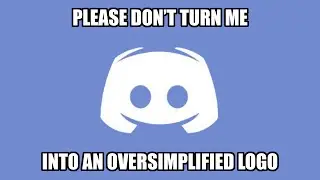 Please, don't turn me into an oversimplified logo!