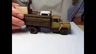 Обзор модели ГАЗ-53 Vector Models + ТаганрогМиниМодель  в масштабе 1/43