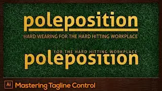 #28 Mastering Tagline Control | Adobe Illustrator For Beginners Tutorial [FREE]