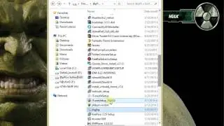 make a password protected folder using  notepad