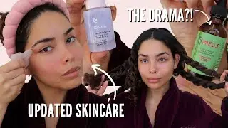 RELAXING MORNING BEAUTY ROUTINE | Updated Skincare + Controversial Hair Oil Thoughts!