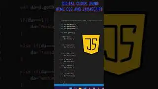 html css & javascript clock 