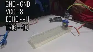 Radar Using Ultrasonic Sensor /Arduino Project/ Rod Bike