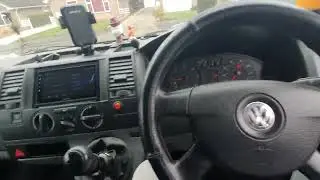 Vw T5 stereo and reversing camera fitted.