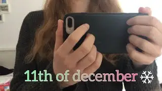 ASMR | 11th of december | 11 min of IPhone tapping 🧤⛄️