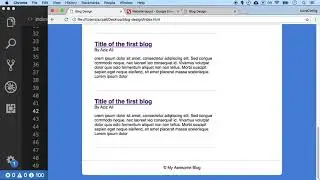 Lesson 58 - Styling Articles (Part 6/7)