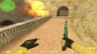when you finally play cs 1.6 without cheats