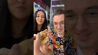 Быстрый дешевый перекус во Вьетнаме из пекарни 