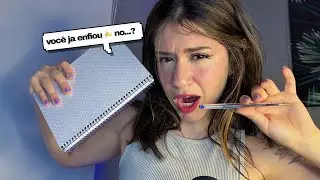 ASMR TE FAZENDO PERGUNTAS ÍNTIMAS E CONSTRANGEDORAS