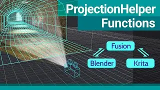DaVinci Resolve Fusion Script Tutorial | Projection Helper  | VFX Grace