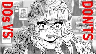 DOs & DON'Ts For Creating Amazing Manga Pages